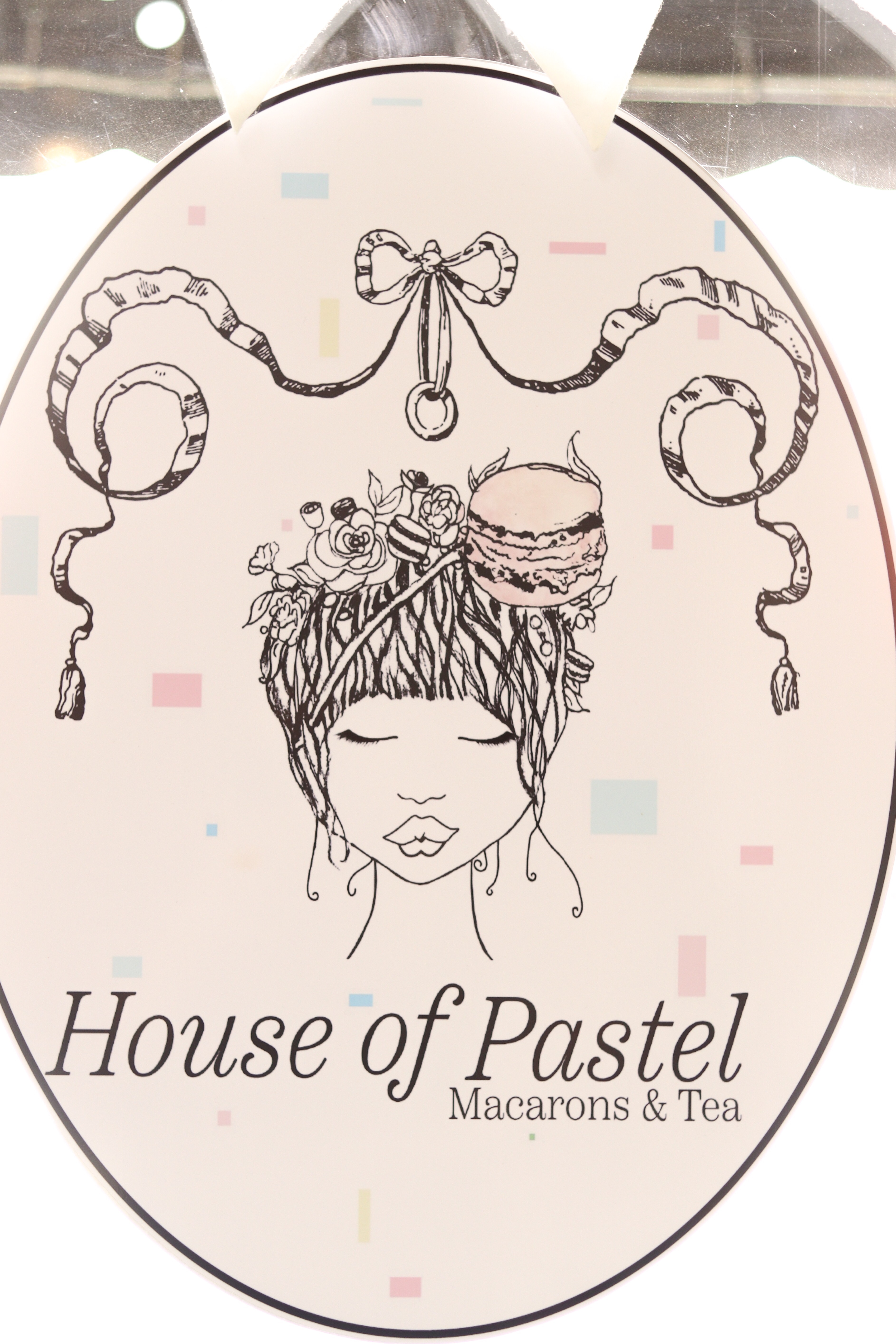 House of Pastel Door Sign